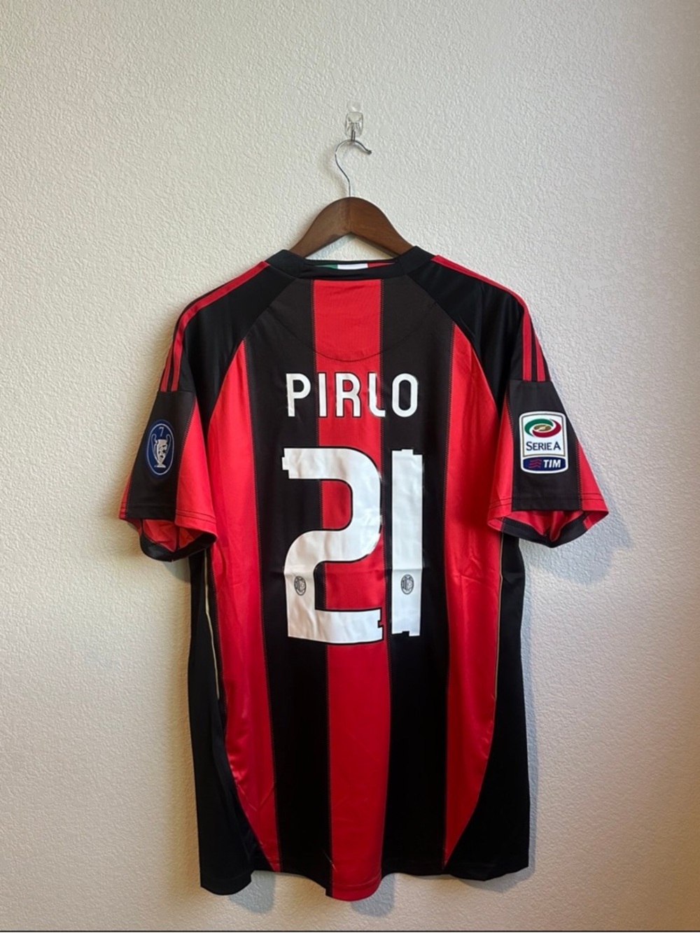 AC Milan 2010/11 Jersey - Andrea Pirlo - Size M